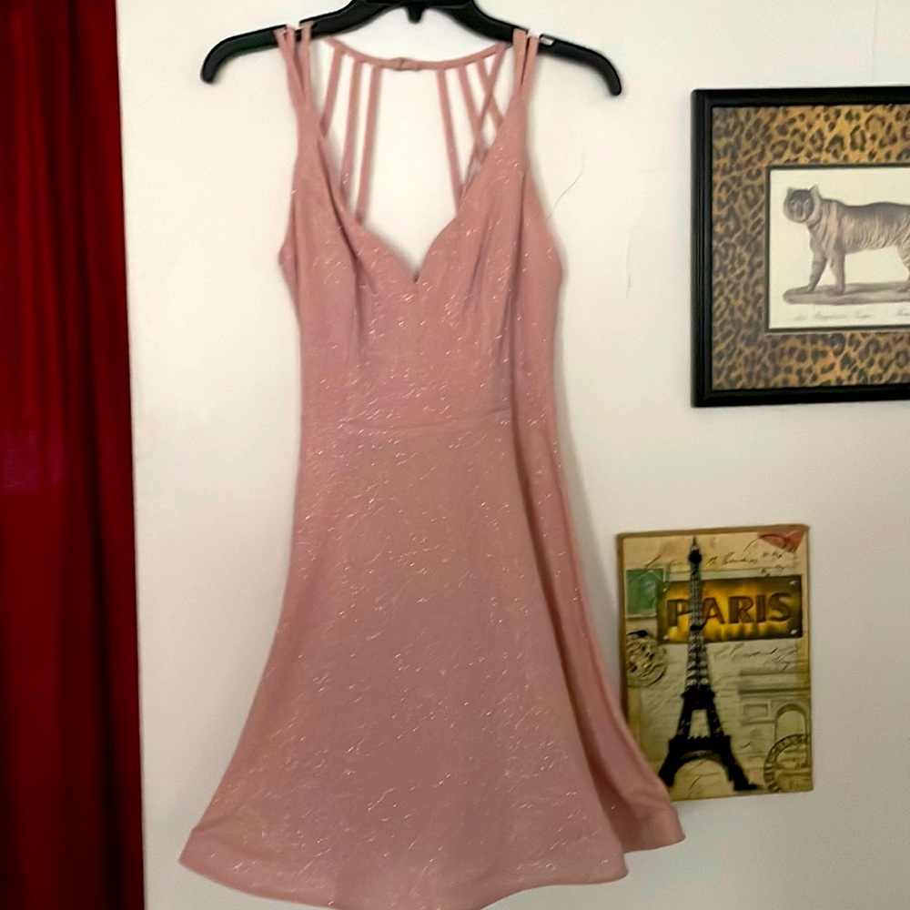 Party dress with hoop skirt!